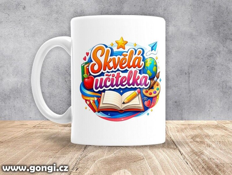 Hrnek - 0359 - Skvělá učitelka